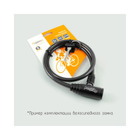 Велосипедный замок НОРА-М №24 размер - ф 10 х 1500 мм 18293