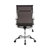 Кресло для руководителя Easy Chair 710 T черное, сетка, металл 1127792