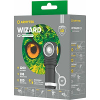 Фонарь Armytek Wizard C2 Magnet USB белый свет F08901C