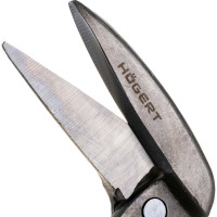 Ножницы для резки листового металла HOEGERT TECHNIK 300 мм, изогнутые HT3B509