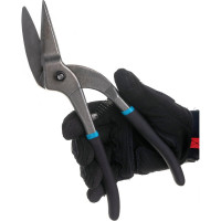 Ножницы для резки листового металла HOEGERT TECHNIK 300 мм, изогнутые HT3B509