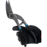 Ножницы для резки листового металла HOEGERT TECHNIK 300 мм, изогнутые HT3B509