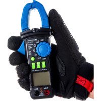 Цифровой токовый тестер HOEGERT TECHNIK с клещами HT1E620