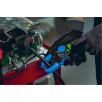 Цифровой токовый тестер HOEGERT TECHNIK с клещами HT1E620