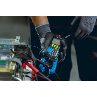 Цифровой токовый тестер HOEGERT TECHNIK с клещами HT1E620