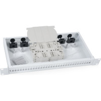 Кросс бокс Cabeus оптический, на 32 STFC, со сплайс пластиной и КДЗС FO-19-32ST