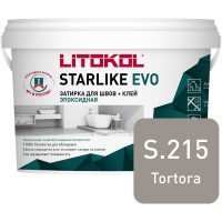 Эпоксидный состав для укладки и затирки мозаики LITOKOL STARLIKE EVO S.215 TORTORA 485260002