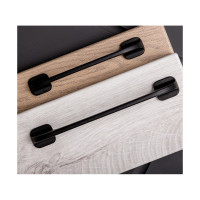 Ручка-скоба KERRON 160 мм, матовый черный S-2470-160 BL