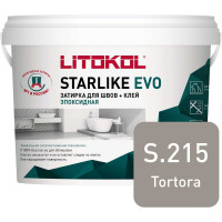 Эпоксидный состав для укладки и затирки мозаики LITOKOL STARLIKE EVO S.215 TORTORA 485260004