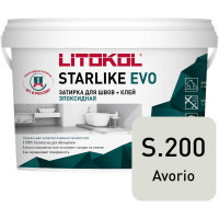 Эпоксидный состав для укладки и затирки мозаики LITOKOL STARLIKE EVO S.200 AVORIO 485210002