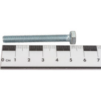 Болт с шестигранной головкой ВИРТУОЗ DIN933 6 х 50, 10 шт 01184