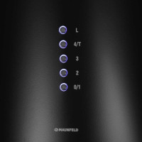 Кухонная вытяжка MAUNFELD  Lee Isla 39 черный