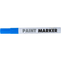 Маркер-краска INFORMAT PAINT PROFESSIONAL 4 мм синий круглый нитро-основа KRR04Bl*