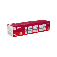 Автоматический выключатель EKF 3P 125А (C) ВА 47-100 10кА PROxima mcb47100-3-125C-pro