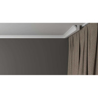 Потолочный карниз Decor-Dizayn ударопрочный влагостойкий под покраску 29Х20Х2000 мм DD36