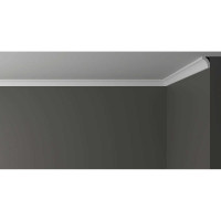 Потолочный карниз Decor-Dizayn ударопрочный влагостойкий под покраску 29Х20Х2000 мм DD36