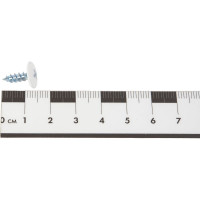 Саморезы ВИРТУОЗ 4,2x16 полусферическая головка с прессшайбой, цинк, острый RAL9003 350 шт 280-05759