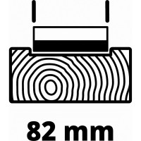 Аккумуляторный рубанок Einhell PXC TE-PL 18/82 Li-Solo 4345400