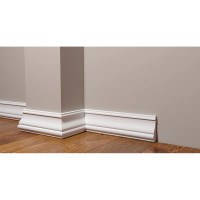 Стеновой молдинг Decor-Dizayn ударопрочный влагостойкий под покраску 85Х25Х2000 мм 152A