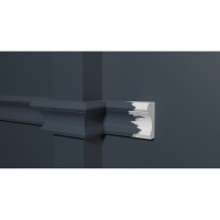 Стеновой молдинг Decor-Dizayn ударопрочный влагостойкий под покраску 50Х22Х2000 мм 151A