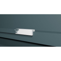 Стеновой уголок Decor-Dizayn ударопрочный влагостойкий под покраску 30Х30Х2000 мм DD803