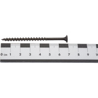 Саморезы ВИРТУОЗ 3,8х 70 мм, крупная резьба, потайная головка, оксидированный 250 шт 600-05120