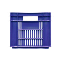 Ящик Тара.ру п/э 500х300х264 с перфорацией, синий 01541