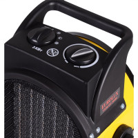 Тепловая электрическая пушка Eurolux ТЭПК-EU-3000K керамический нагревательный элемент, круглая 67/1/37