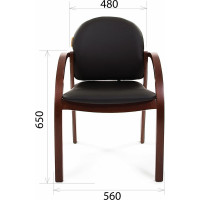 Компьютерное кресло CHAIRMAN 659 Terra черный матовый/темный орех 00-06066646