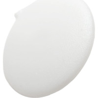 Заглушка под конфирмат ВИРТУОЗ белая, 50 шт. 43283