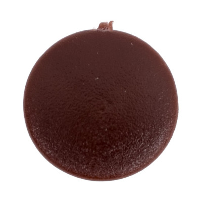 Заглушка под конфирмат ВИРТУОЗ махагон, 50 шт. 43382