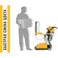 Ручная установка нанесения порошковой краски Etalon В400 с вибростолом 552503