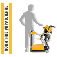 Ручная установка нанесения порошковой краски Etalon В400 с вибростолом 552503