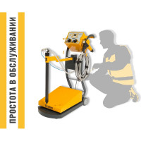 Ручная установка нанесения порошковой краски Etalon В400 с вибростолом 552503