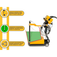 Ручная установка нанесения порошковой краски Etalon В400 с вибростолом 552503