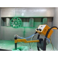 Ручная установка нанесения порошковой краски Etalon В400 с вибростолом 552503