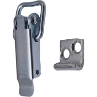 Замок для ящика VORMANN с ответной частью, прямая, 52х23 мм, оцинкованный 01202050/8015