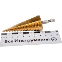 Сверло ступенчатое 4-30 мм GROSSMEISTER 021005001