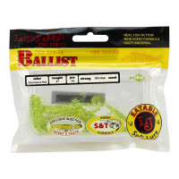 Съедобные искусственные твистеры LUCKY JOHN LJ Pro Series BALLIST 2.0in, цвет S15, 15шт. 140155-S15
