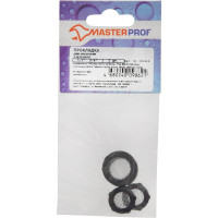 Набор прокладок для смесителя с сеточкой MasterProf 1/2" и 3/4" (2 + 2 шт.) ИС.131414