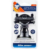 Держатель мобильного устройства Nova Bright на силиконовой присоске, захват 55-84 мм, стойка 70 мм 47391