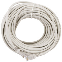 Патч-корд ExeGate UTP-RJ45-RJ45-5e-20M-GY, UTP, cat.5e, 20м, серый 241492