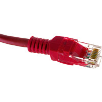 Патч-корд ExeGate UTP-RJ45-RJ45-5e-0,5M-RD, UTP, cat.5e, 0.5м, красный 258384