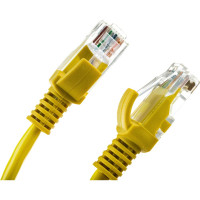 ExeGate Патч-корд UTP-RJ45-RJ45-5e-3M-YL, UTP, cat.5e, 3м, желтый 258677