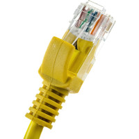 ExeGate Патч-корд UTP-RJ45-RJ45-5e-3M-YL, UTP, cat.5e, 3м, желтый 258677