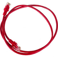 Патч-корд ExeGate UTP-RJ45-RJ45-5e-1M-RD, UTP, cat.5e, 1м, красный 258673