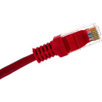 Патч-корд ExeGate UTP-RJ45-RJ45-5e-1M-RD, UTP, cat.5e, 1м, красный 258673