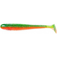 Съедобные искусственные виброхвосты LUCKY JOHN LJ Pro Series Spark Tail 4,0in, цвет  56, 5шт. 140168-T56