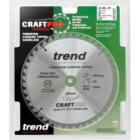 Пильный диск 260 мм 42 зуба TREND CSB/CC26042