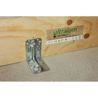 Крепежный уголок LUCKY Guy 90х90х65х2,0 мм усиленный RAM-BO оцинк. 200 02 090 11